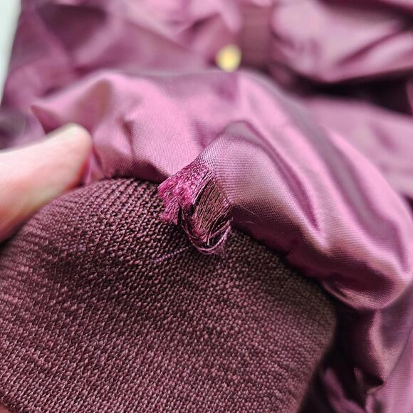 Vintage WESTARK Satin Bomber Jacket Lined American Legion Post Cambridge City LG - Picture 9 of 10